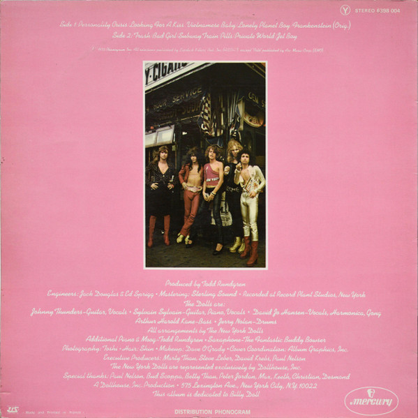 New York Dolls - New York Dolls | Mercury (6398 004) - 2