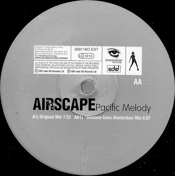 Airscape - Pacific Melody | Xtravaganza Recordings (0091160 EXT) - 4