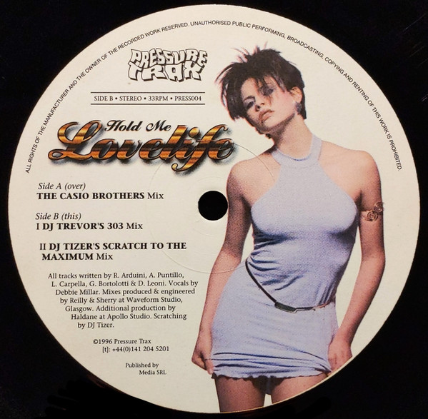 Lovelife - Hold Me | Pressure Trax (PRESS004) - 4
