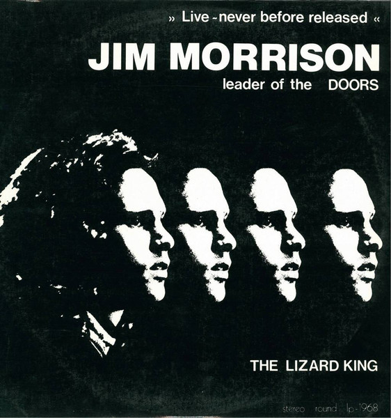 Jim Morrison Leader Of The Doors - The Lizard King | ROUND (lizlp-1968) - main