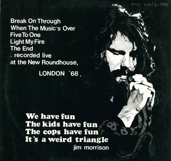 Jim Morrison Leader Of The Doors - The Lizard King | ROUND (lizlp-1968) - 2
