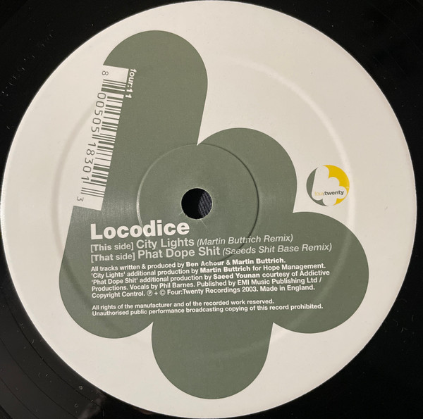 Loco Dice - City Lights / Phat Dope Shit (Remixes) | Four:Twenty Recordings (four:11) - 3