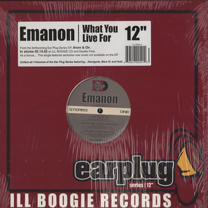 Emanon - What You Live For | Ill Boogie Records (ILL72054-1) - main Emanon - What You Live For | Ill Boogie Records (ILL72054-1) - main