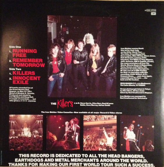 Iron Maiden - Maiden Japan | EMI (3C 050-07534) - 2