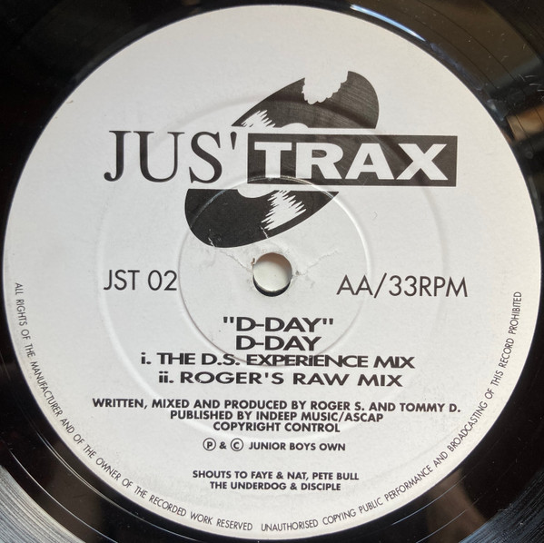 D-Day - D-Day | Jus' Trax (JST 02) - 2