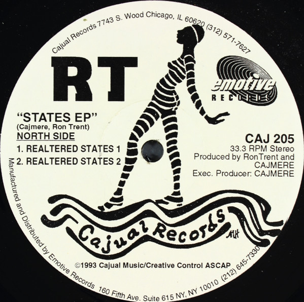 Ron Trent - States EP | Cajual Records (CAJ 205) Ron Trent - States EP | Cajual Records (CAJ 205)