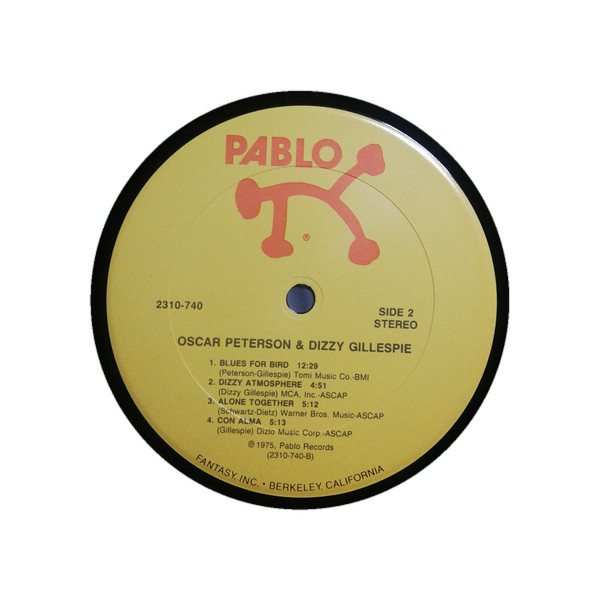 Oscar Peterson & Dizzy Gillespie - Oscar Peterson & Dizzy Gillespie | Pablo Records (2310-740) - 4 Oscar Peterson & Dizzy Gillespie - Oscar Peterson & Dizzy Gillespie | Pablo Records (2310-740) - 4