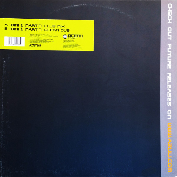 Bini & Martini Feat. Su Su Bobien - Say Yes | Azuli Records (AZNY 167) - 2 Bini & Martini Feat. Su Su Bobien - Say Yes | Azuli Records (AZNY 167) - 2