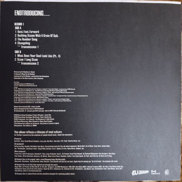 DJ Shadow - Endtroducing..... | [PIAS] (PIASC1061DLP) - 3