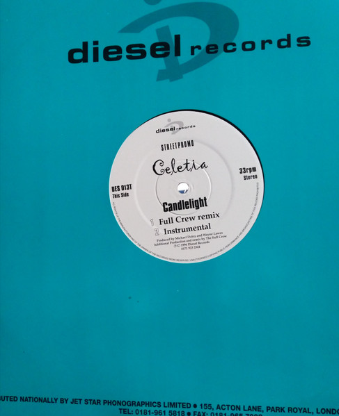 Celetia - Candlelight | Diesel Records (DES 013T) - main Celetia - Candlelight | Diesel Records (DES 013T) - main