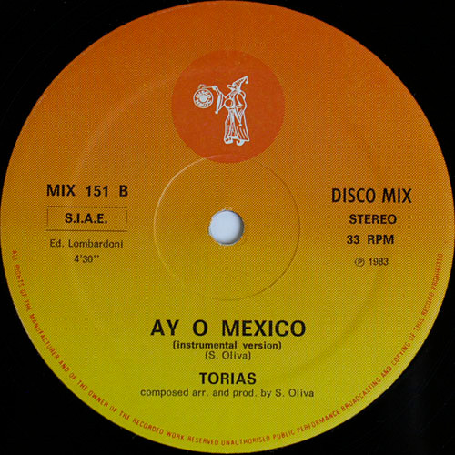 Torias - Ay-O Mexico | Discomagic Records (MIX  151) - 4