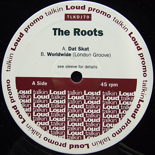 The Roots - Mellow My Man | Talkin' Loud (TLKDJ69/70) - 4