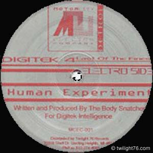 Digitek - Last Of The Finest | Motor City Electro Company (MCEC-001) - main