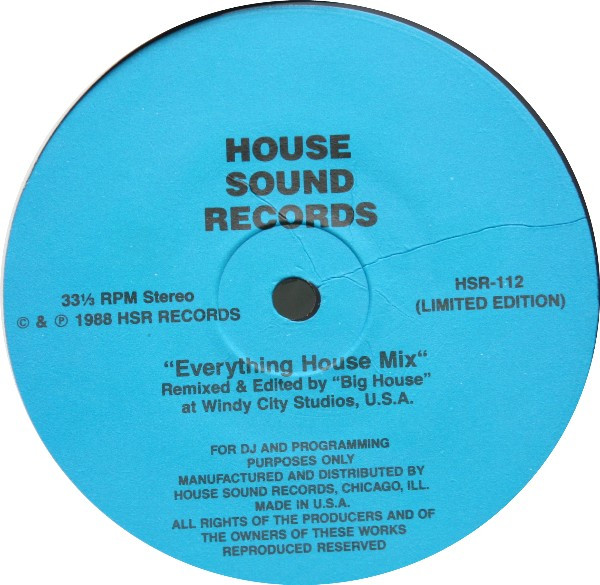 Various - Everything House Mix / Fierce House Mix | House Sound Records (HSR-111 / HSR-112)