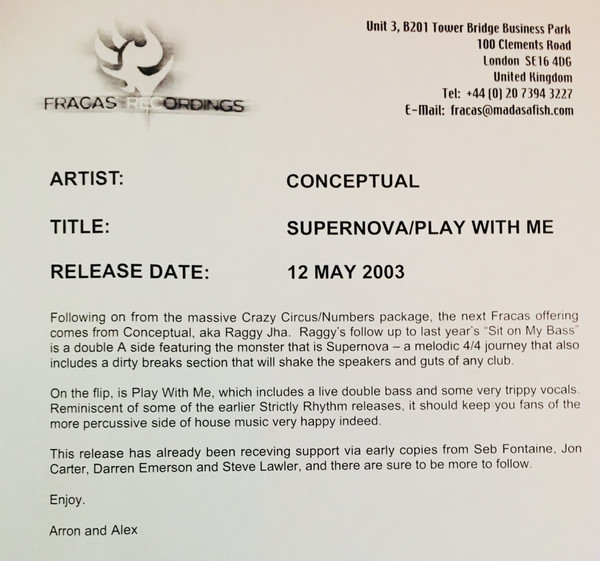 Conceptual - Supernova | Fracas (FRAC008) - 3