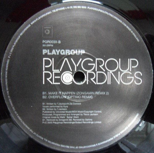 Playgroup - Limited Edition 12" Remix Album Sampler | Playgroup (PGR003X) - 2