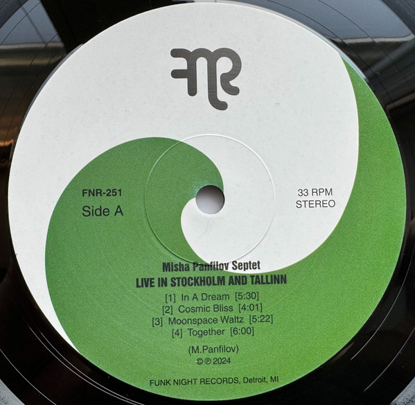 Misha Panfilov Septet - Live In Stockholm And Tallinn | Fnr (FNR-251) - 3
