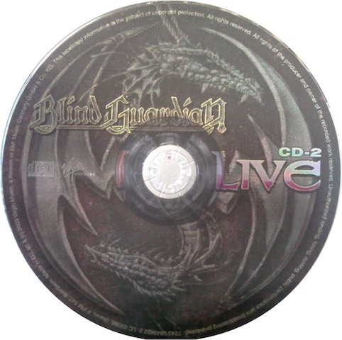 Blind Guardian - Live | Virgin (5849602) - 4 Blind Guardian - Live | Virgin (5849602) - 4