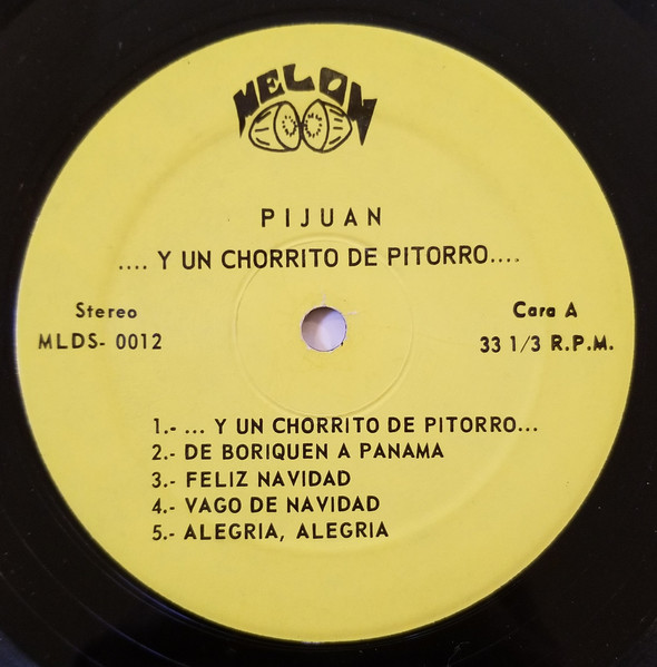 Pijuan - Un Chorrito De Pitorro | Melon Records (MLDS-0012) - 3