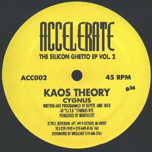 Various - The Silicon Ghetto EP Vol. 2 | Accelerate (ACC002)