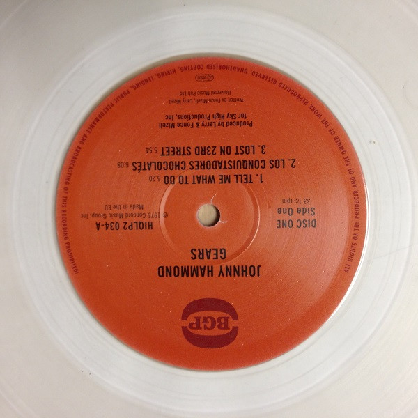 Johnny Hammond - Gears | BGP Records (HIQLP2 034) - 2