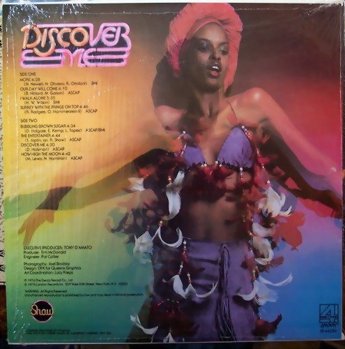 Shaw - DISCOver Me | London Records (SP 44256)