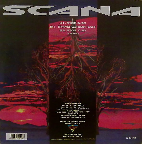 DJ Scana - Stop | Space Records (SR 961040) - 2