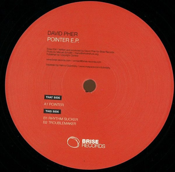 David Pher - Pointer Ep | Brise Records (34)