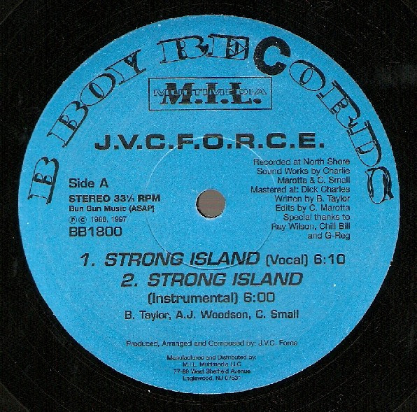 J.V.C. Force - Strong Island | B-Boy Records (BB1800)