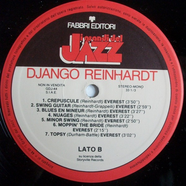 Django Reinhardt - Django Reinhardt | Fabbri Editori (GdJ 44) - 4
