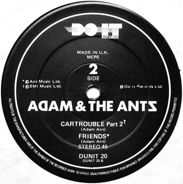 Adam And The Ants - Antmusic EP | Do It Records (DUNIT 20) - 4