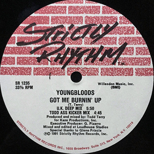 Youngbloods - Got Me Burnin' Up / Gimme Some More | Strictly Rhythm (SR 1235)