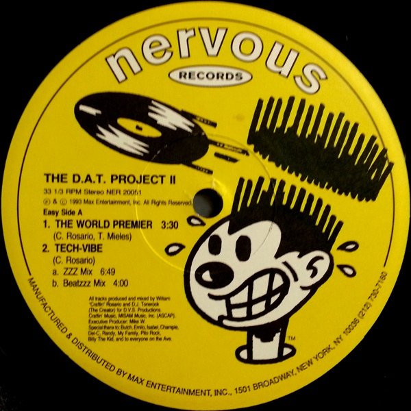 The D.A.T. Project - II | Nervous Records (NER 20051) - main