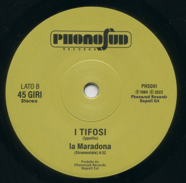 I Tifosi - La Maradona | Phonosud Records (PHS001) - 3