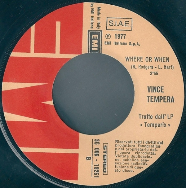 Vince Tempera - Love Express | EMI (3C 006-18251) Vince Tempera - Love Express | EMI (3C 006-18251)