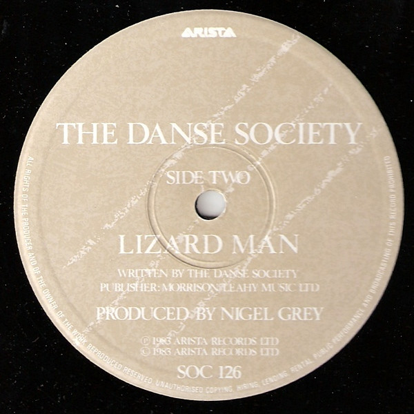 The Danse Society - Heaven Is Waiting | Society Records (SOC 126) - 4