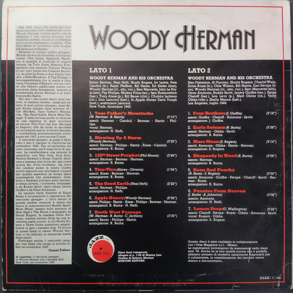 Woody Herman - Live 1945 & 1949 | Musica Jazz (2MJP 1027) - 2