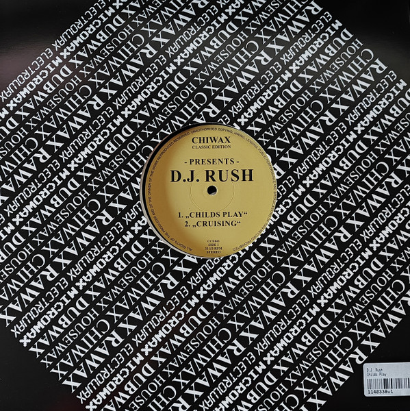 DJ Rush - Childs Play | Chiwax (CCE043) DJ Rush - Childs Play | Chiwax (CCE043)