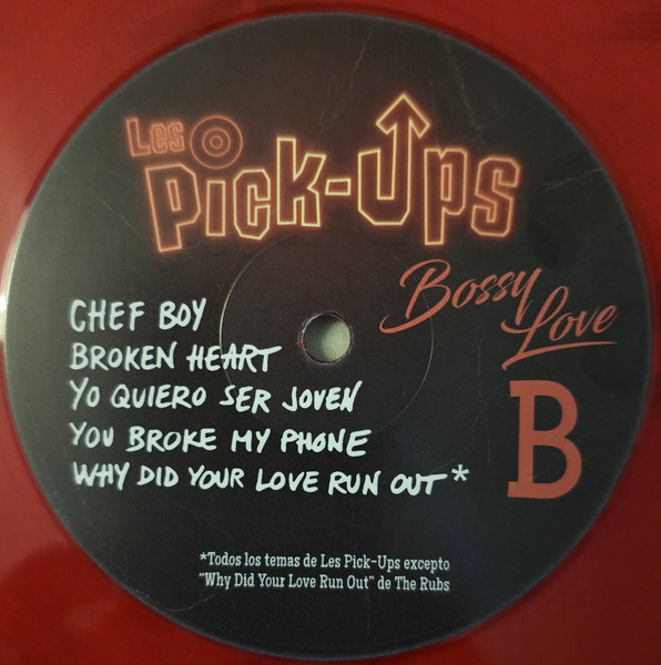 Les Pick-Ups - Bossy Love | Disquera La Cucaracha (CUCA 001) - 4