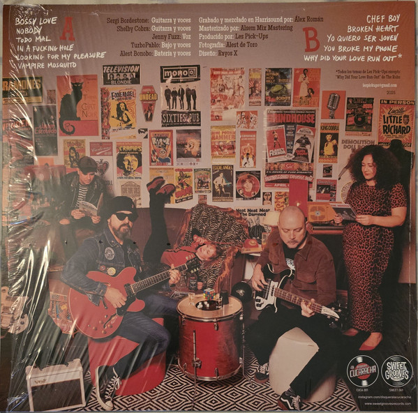 Les Pick-Ups - Bossy Love | Disquera La Cucaracha (CUCA 001) - 2