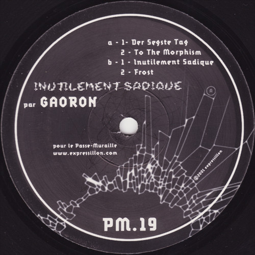 Gaoron - Inutilement Sadique | Passe-Muraille (PM.19)