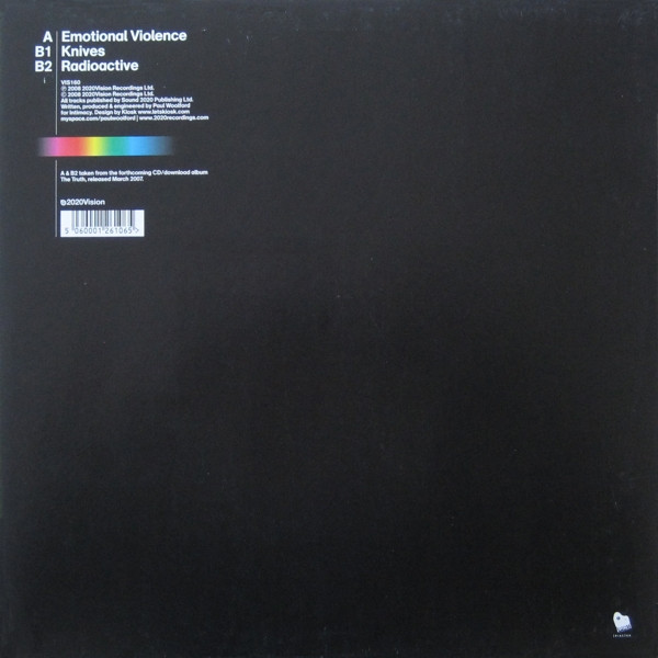 Paul Woolford Presents Bobby Peru - Knives | 20:20 Vision (VIS160) - 2