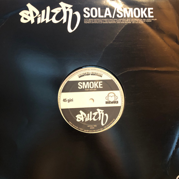 Spiller - Sola / Smoke | Nano Rec (NANO 001) - 2