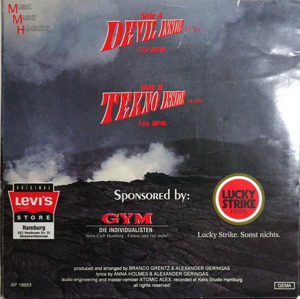 Terry B. Branco & Jazzy Al Feat. Anna Holmes - Devil Inside | Musik Markt Hamburg (RP 18683) - 2