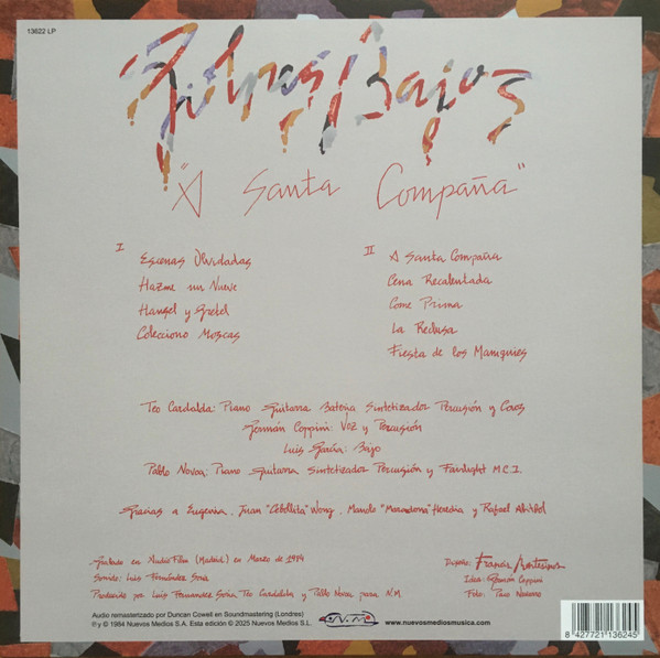 Golpes Bajos - A Santa Compaña | Nuevos Medios (13622 LP) - 2
