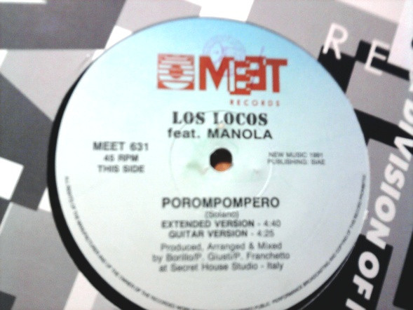 Los Locos Featuring Manola - Porompompero | Meet Records (MEET 631)