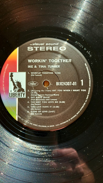 Ike & Tina Turner - Workin' Together | Liberty (B0024307-01)