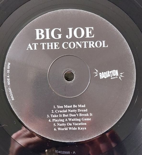 Big Joe - At The Control | Radiation Roots (RROO347) - 3