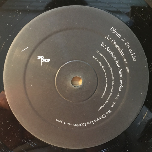 DJ Rum - Seven Lies | 2nd Drop Records (2NDRPLP001) - 3