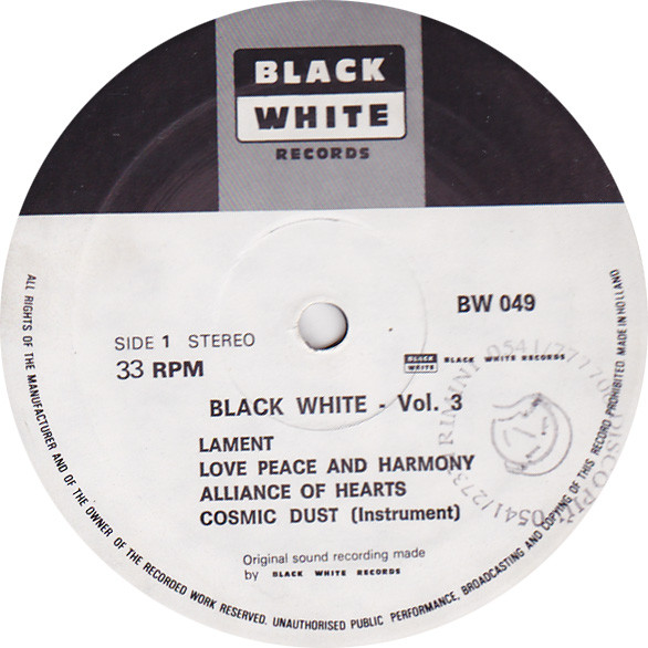 Various - Black White - Vol. 3 | Black White Records (BW 049) - 3